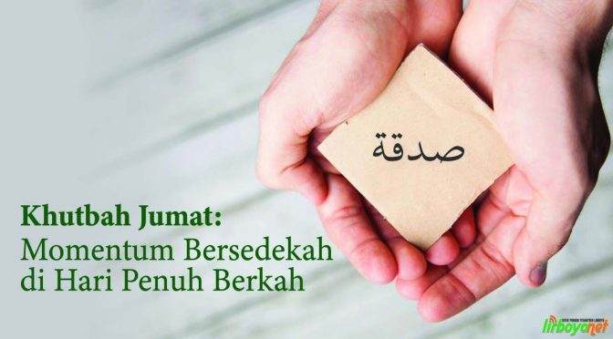 momentum besedekah di hari penuh berkah
