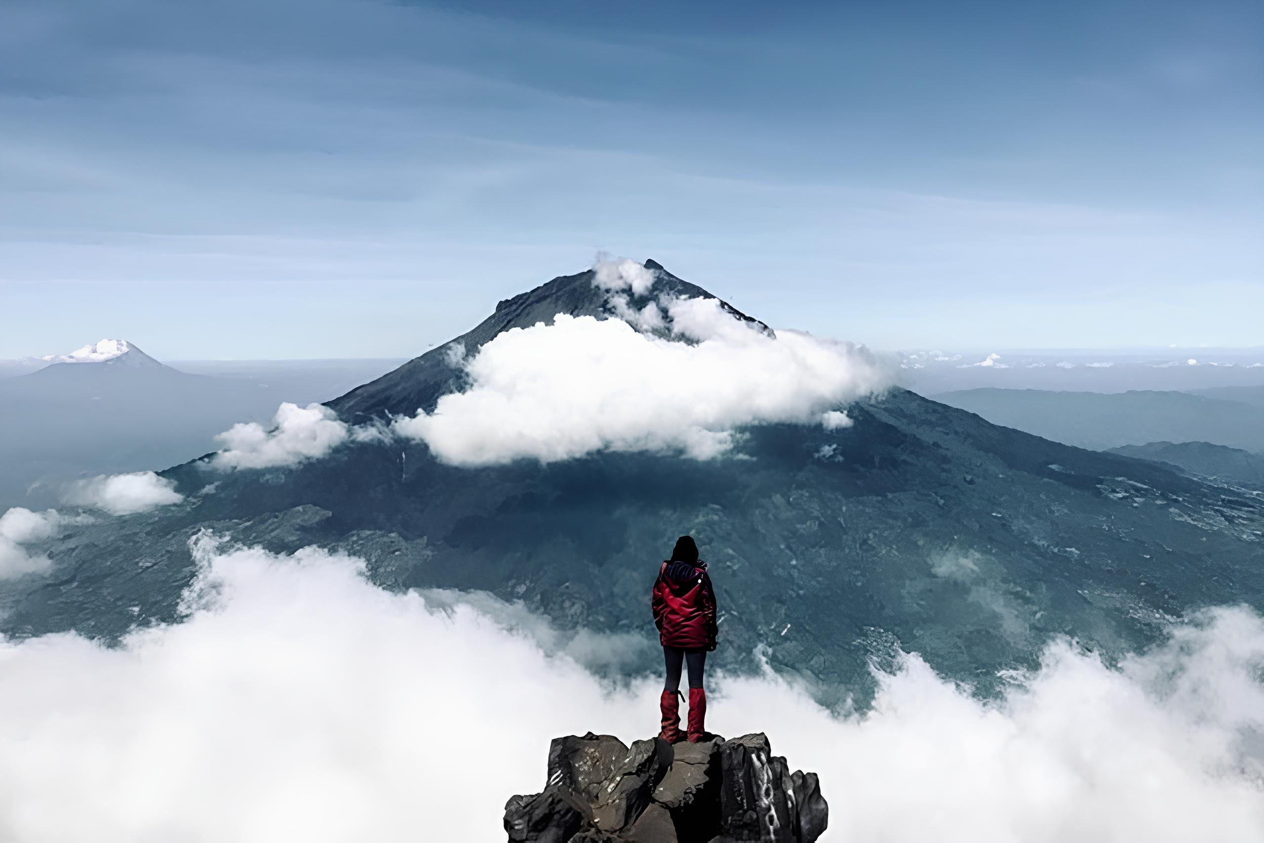 tekad yang kuat dan optimis