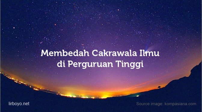 Membedah Cakrawala Ilmu