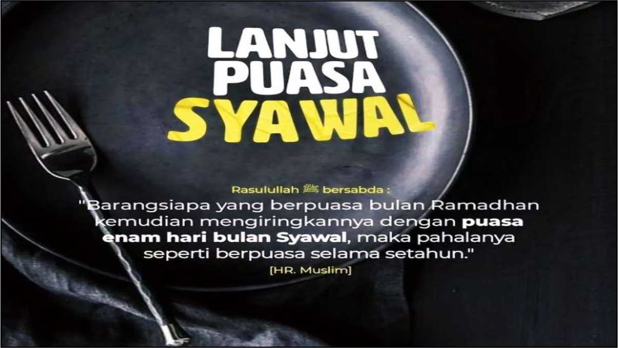 Menggabung Puasa Syawal Dengan Puasa Ramadhan Menggabung Puasa Syawal Dengan Puasa Ramadhan