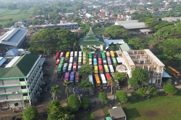 Antar Santri Pulang, Lirboyo Menyiapkan 322 Unit Armada Bus