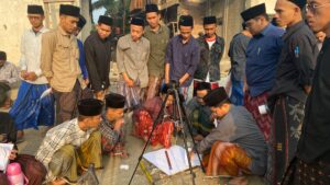 Praktek Rukyatul Hilal dan Pembuatan Peta Rukyatul Hilal