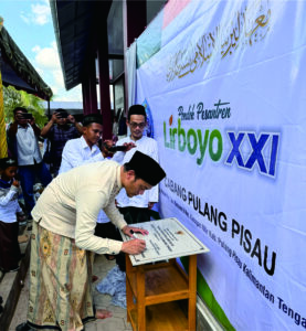 peresmian pondok cabang kalimantan tengah