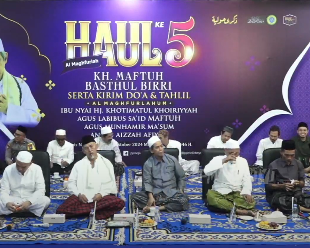 Liputan Haul Ke 5 Al Maghfurlah KH. Maftuh Basthul Birri