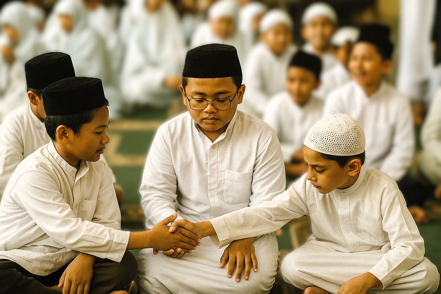 Bersalaman atau berjabat tangan setelah shalat