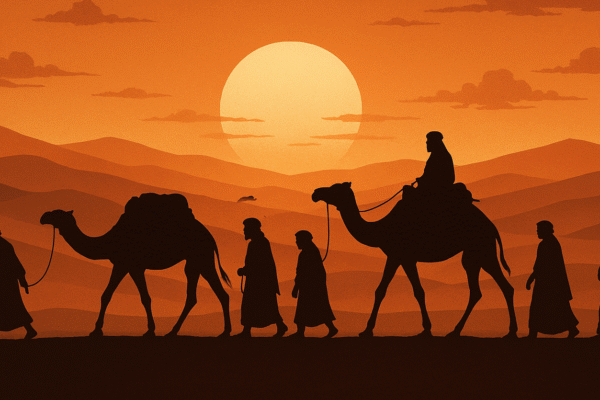 ilustrasi peristiwa Arab pada zaman dahulu