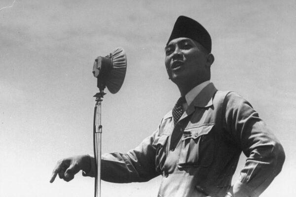 Soekarno Sedang Berpidato