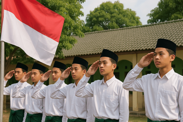 Hukum Menghormati Bendera Nasional Serta Makna Filosofi dan Historis Bendera Merah Putih