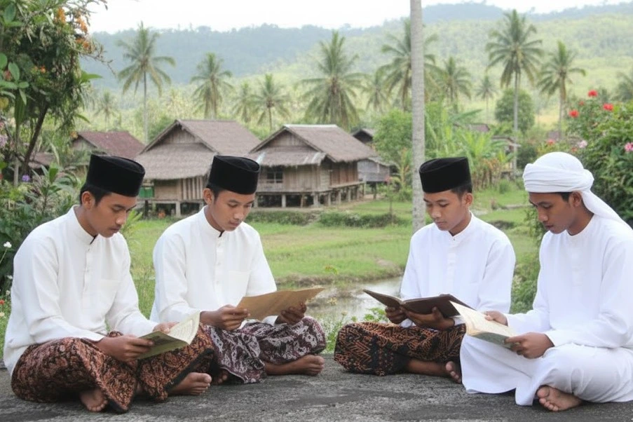 Mengaji di Pesantren