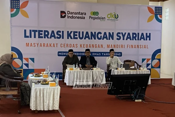 Literasi Keuangan Syariah, Lirboyo Belajar Emas