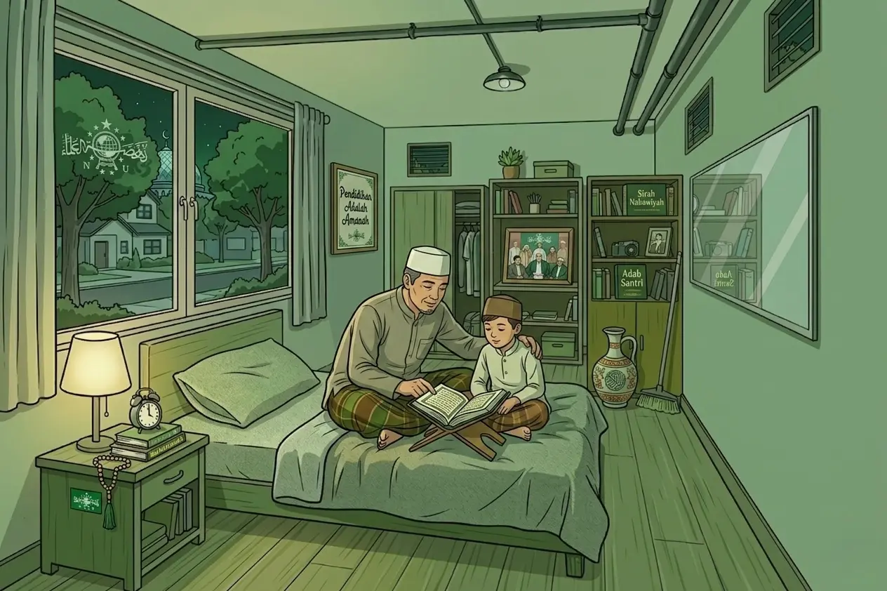 Ayah yang mendidik anak