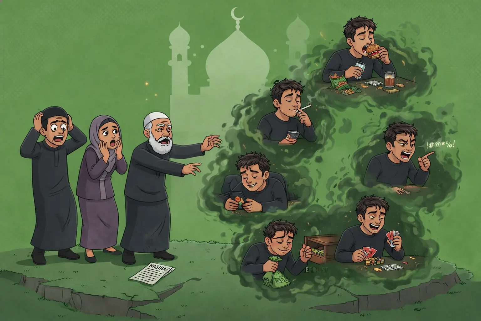 Jangan Melakukan Dosa Kecil Terus Menerus