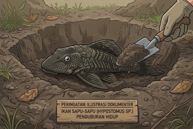 Pembasmian Ikan Sapu-Sapu: Bolehkah Mengubur Hidup-Hidup?