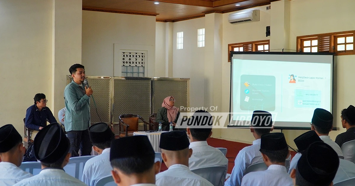 BSSN Dorong Santri Lirboyo Ciptakan Jejak Digital Positif