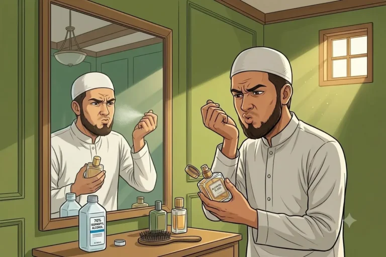 Memakai Parfum Beralkohol Apakah Najis?