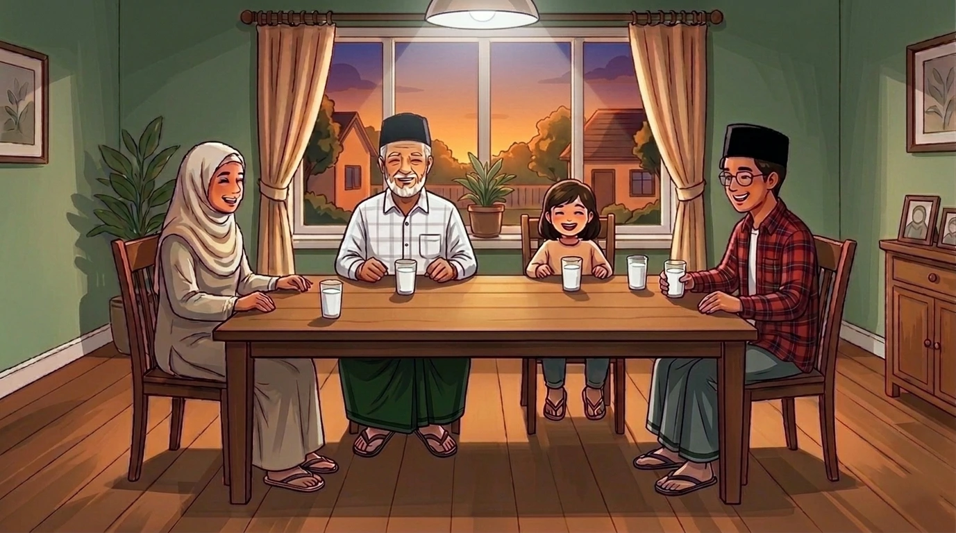 Tradisi Minum Susu di Awal Muharam