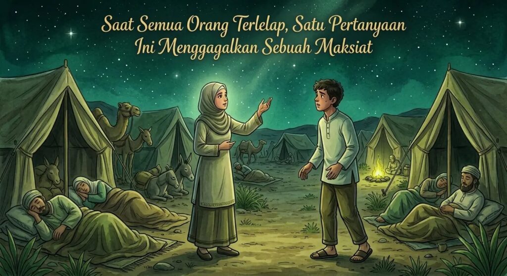 Saat Semua Orang Terlelap, Satu Pertanyaan Ini Menggagalkan Sebuah Maksiat