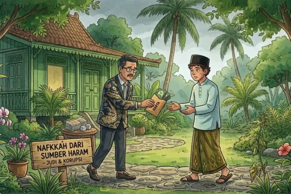 Nafkah Hasil Judi dan Korupsi, Bolehkah Menerimanya?