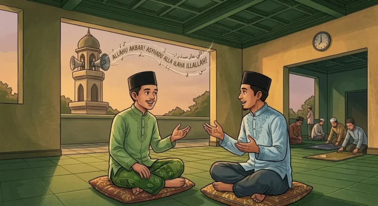 Ternyata Ini Bahaya Ngobrol Saat Adzan Berkumandang