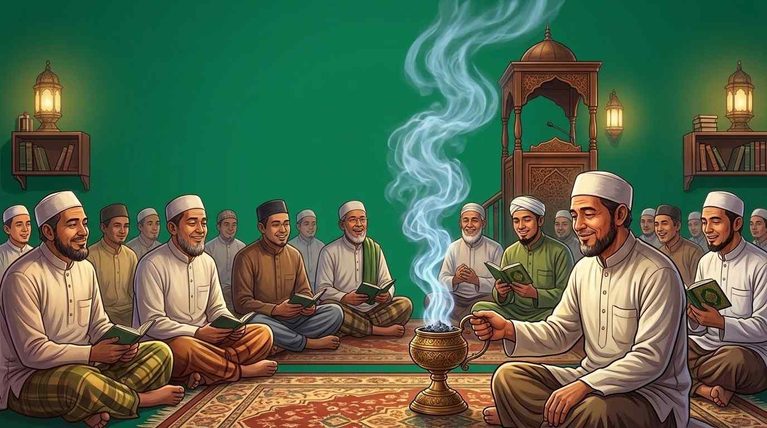 Membakar Bukhur Saat Maulid, Emang Ada Dalilnya?