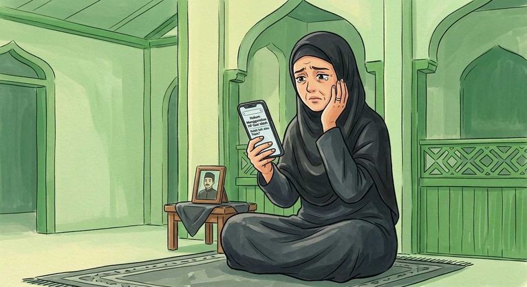 Login Medsos bagi Wanita yang sedang Berkabung, Bolehkah?