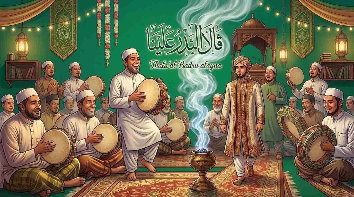 Melantunkan Thala’al Badru Saat Menyambut Kedatangan Seseorang, Begini Kata Imam al-Ghazali
