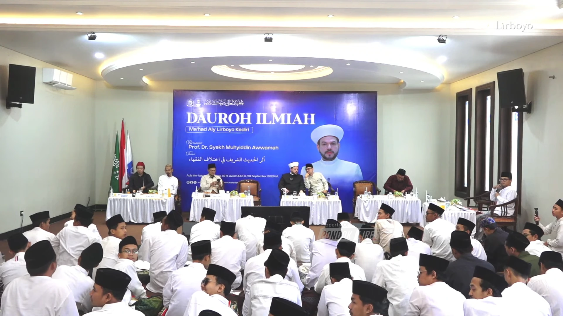 Dauroh Ilmiah Ma'had Aly Lirboyo bersama Prof. Dr. Syekh Muhyiddin Awwamah
