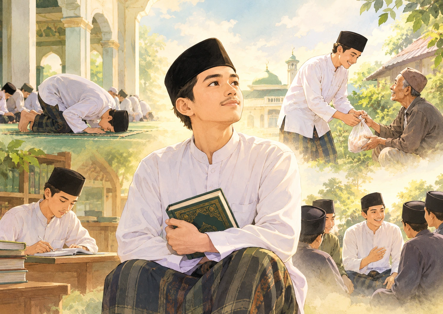 Menjadi Muslim yang Bertakwa dan Berakhlak Mulia